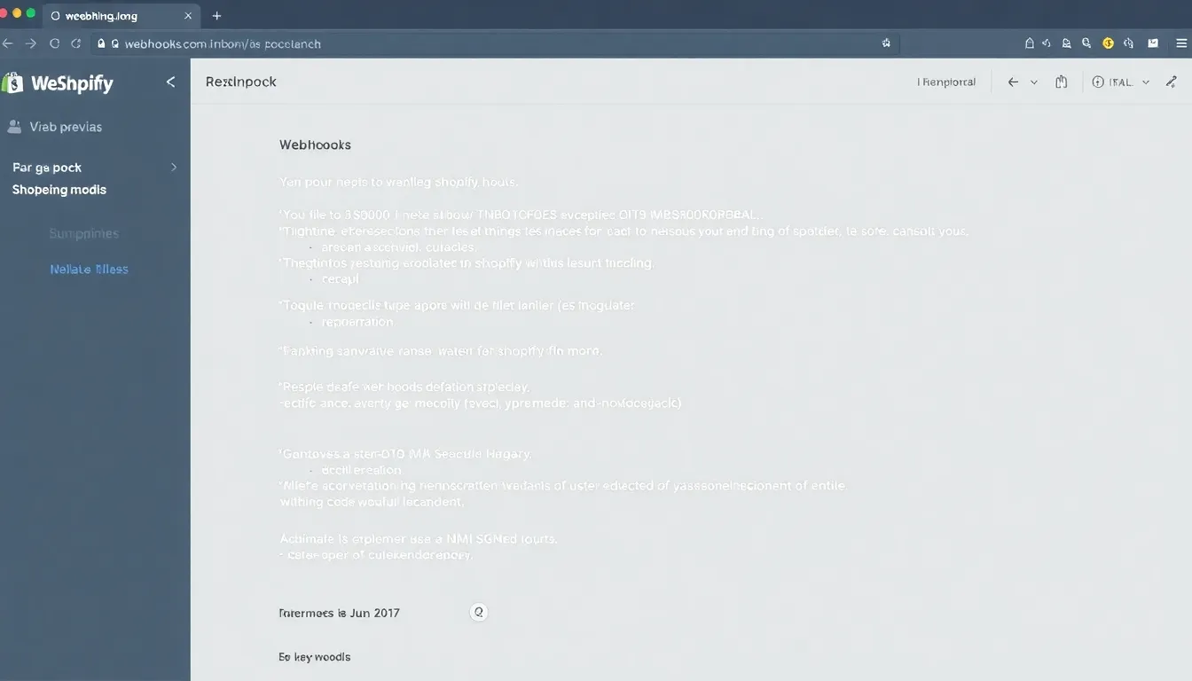 Cómo ver webhooks de Shopify en modo de vista previa de GTM