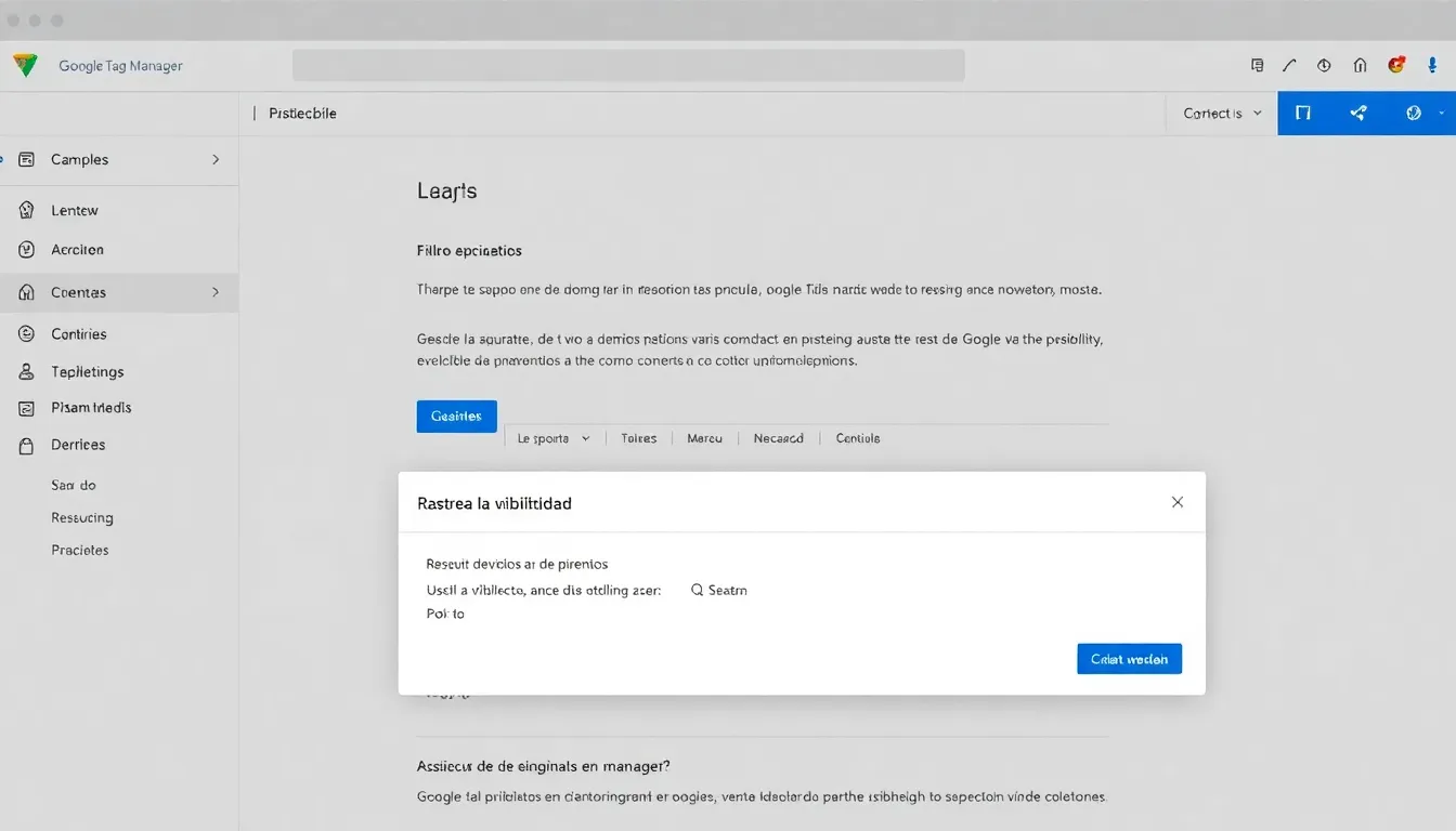 rastrea la visibilidad de elementos en pantalla con google tag manager
